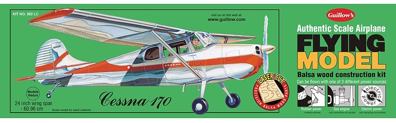 Guillows 1:18 0302 Cessna 170 Carousel 1