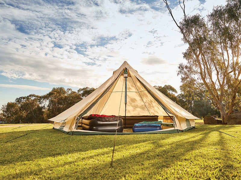 8 Person Bell Tent - Stylish Open Plan Glamping Carousel 2