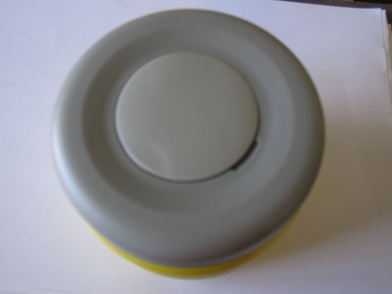 Insulated vacuum thermos bowl container yellow metal thermos flask soup warm Carousel 4