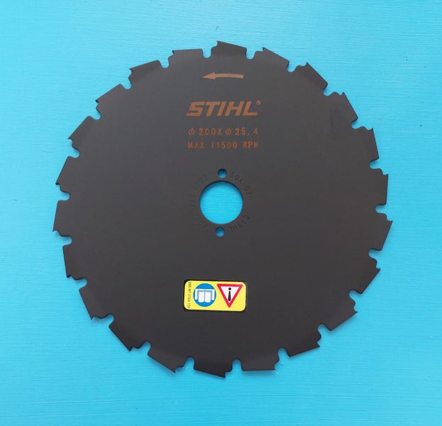 STIHL Brushcutter Blade FS55, FS85, FS120, FS200, FS250, FS131 200mm x 25.4mm Carousel 1