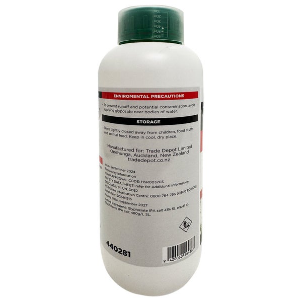 SUPER CONCENTRATE 1L WEEDKILLER GLYPHOSATE Carousel 3
