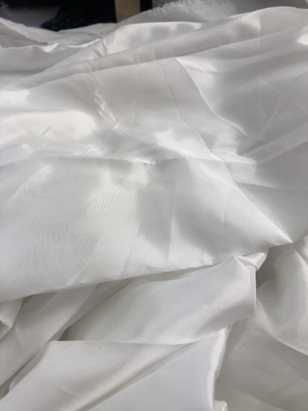 Alabaster White lining Fabric 1.2 metres x 7 metres Paula Ryan Brand Carousel 1
