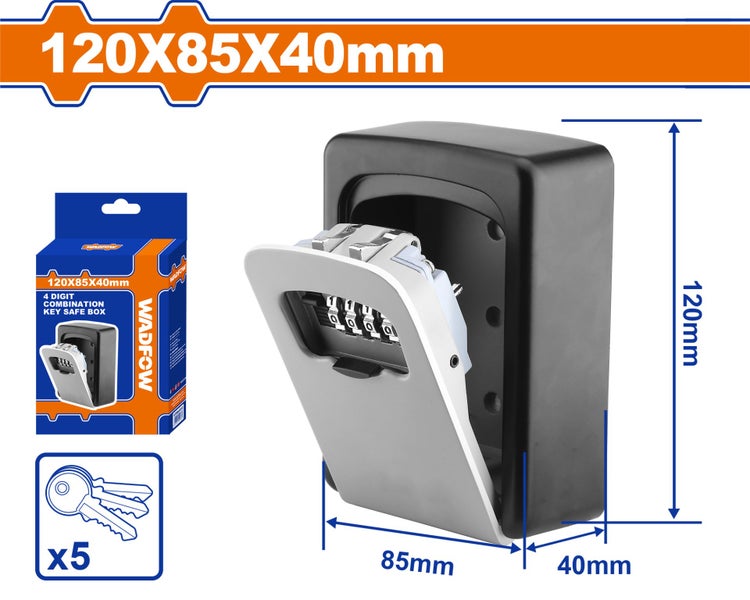 4 Digit Key Safe Box Carousel 1