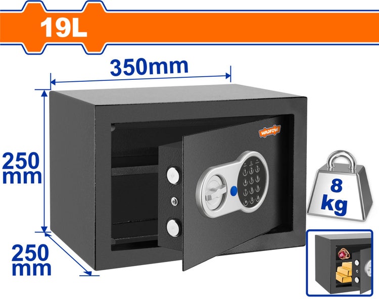 Electronic Safe 19L Carousel 1