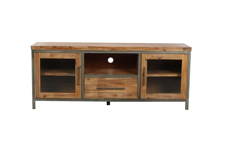 KANSAS 170 Acacia Wood TV Unit Carousel 1