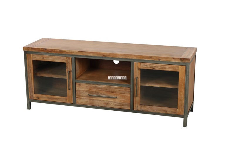 KANSAS 170 Acacia Wood TV Unit Carousel 2