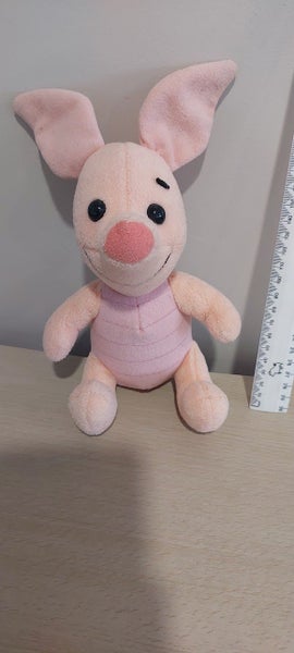 Vintage Disney Winnie The Pooh Piglet 25cm Plush, Soft Toy Carousel 1