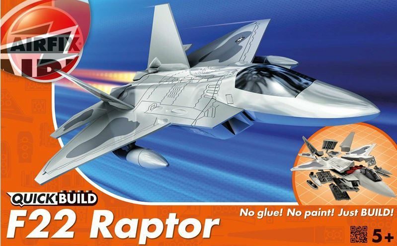 Airfix - Quickbuild F22 Raptor Model Kit Carousel 1