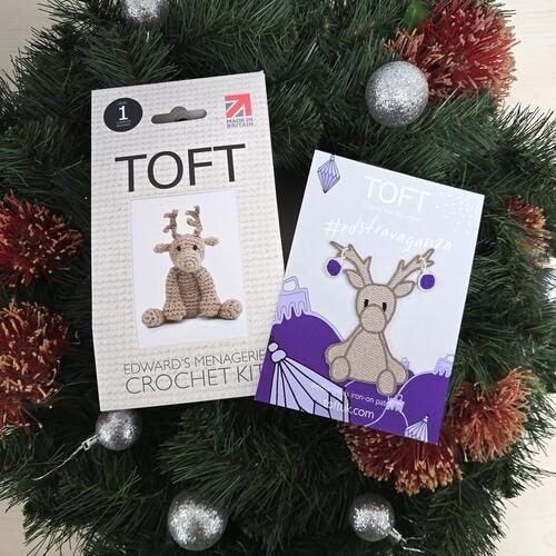 TOFT Mini Donna the Reindeer Kit + Free patch Carousel 1