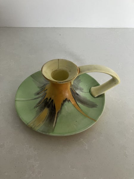 Rare Shelley 'Harmony Dripware' chamber stick/candle holder -c.193064588512041089113