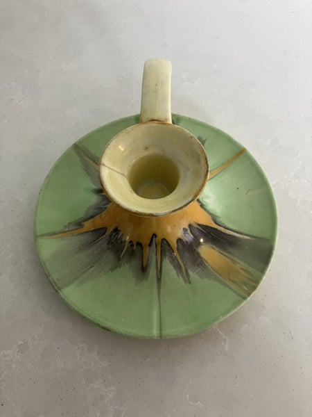 Rare Shelley 'Harmony Dripware' chamber stick/candle holder -c.193064588512041089114