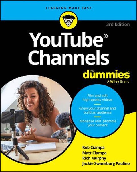 YouTube Channels For Dummies by Rob Ciampa - Paperback Carousel 1