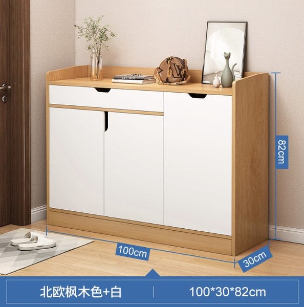 Simple Composite Wood Hallway Shoe Storage with Drawers 900/1000mm Carousel 2