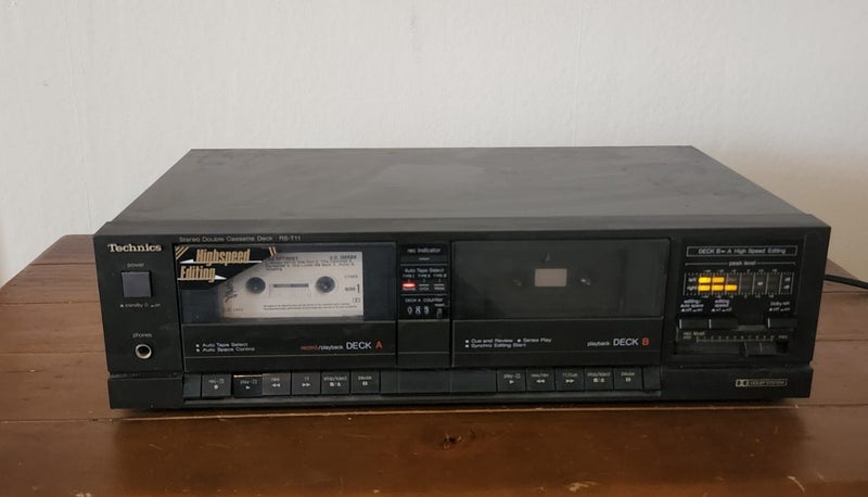 Technics Double Cassette Deck RS-T11 Carousel 1