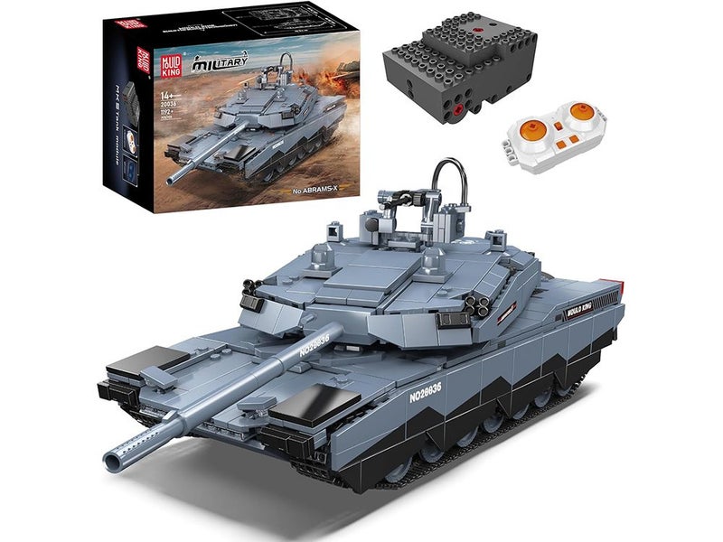 WW2 Military Vehicle Construction Blocks Kit, Adult Collectible Army Model Carousel 1