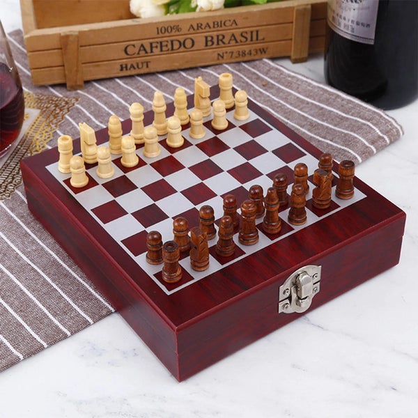 Gift Set Bar Accessories Set With Chess. Carousel 4