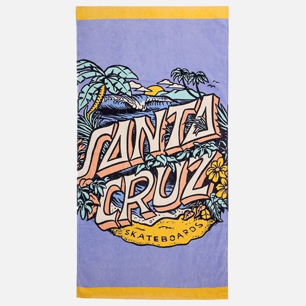 Santa Cruz Aloha Dot Towel - Iris Carousel 1
