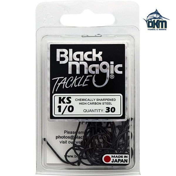 Black Magic KS Hooks Size 1/0 Economy Pk30 Carousel 1