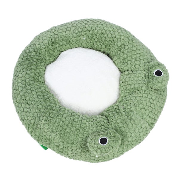 Adorable Cartoon Cat Plush Pet Bed for Winter Warmth and Comfort Carousel 1