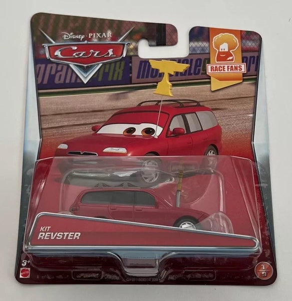 2014 Disney Pixar Cars Race Fans Series Kit Revster Diecast Carousel 1
