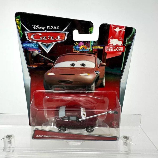 Disney Pixar Cars Andrea Lost and Found SEALED Car Mattel Carousel 1