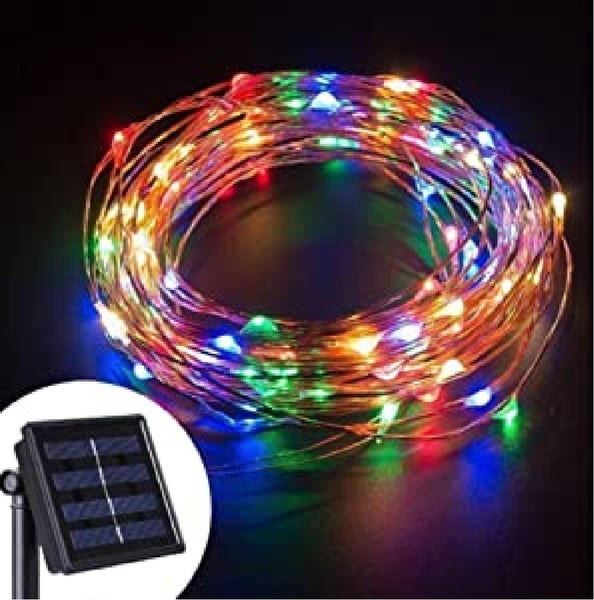 100LED 10M Solar Fairy Lights Outdoor String Light *Over Stocked* Carousel 1