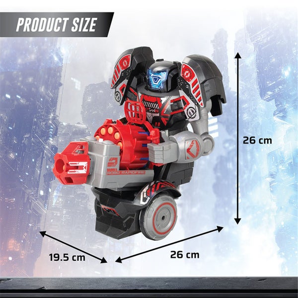Silverlit YCOO ROBO RAPIDFIRE R/C Robot Transformable, Two Dynamic Game Modes, Carousel 2