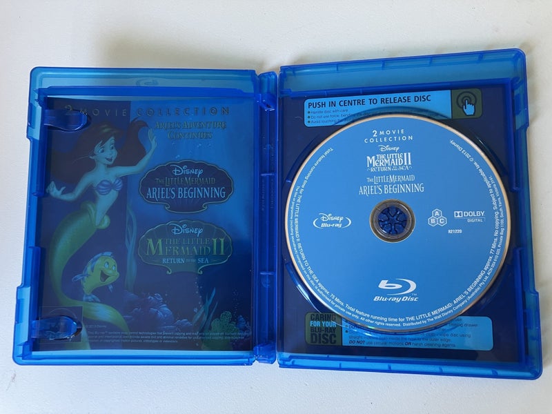 The Little Mermaid : Ariel's Beginning / Return to The Sea Blu Ray Carousel 2