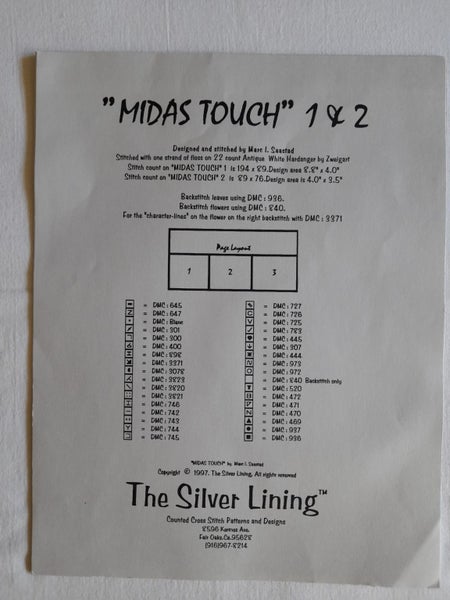 Cross Stitch The Silver Lining Brand New Carousel 2