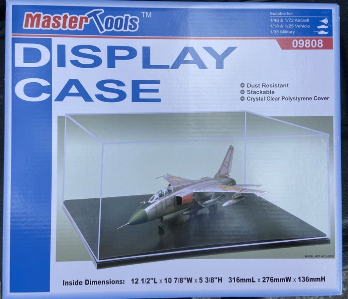 Display Case Vitrine 316mm x 276mm x 136mm Trumpeter | No. 09808 Carousel 1