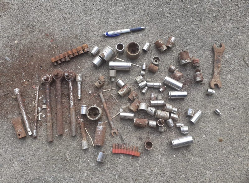 Old tool bits Carousel 1