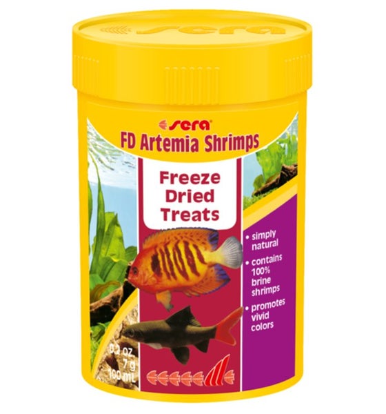 Sera Freeze Dried Artemia Shrimps Carousel 1