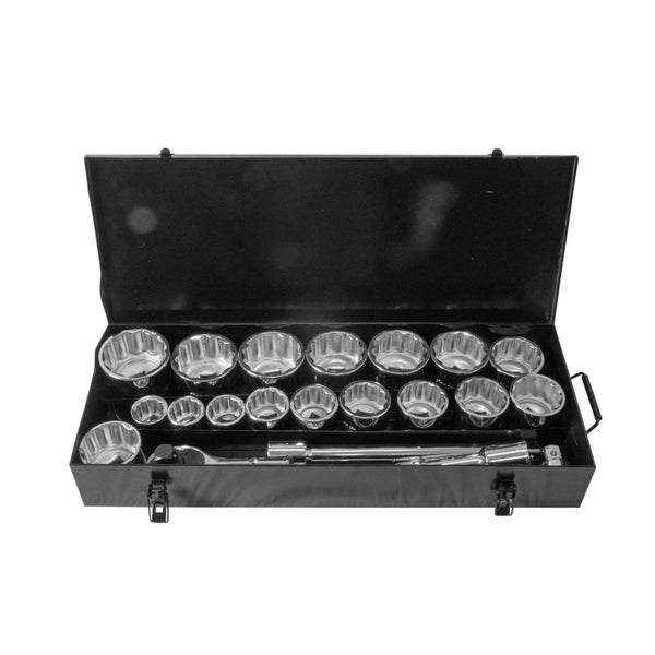 Socket Set 22pc 1in Carousel 2