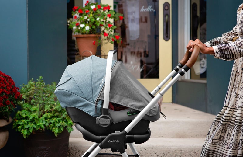 NUNA 2020 Triv Stroller - Sapphire Carousel 10