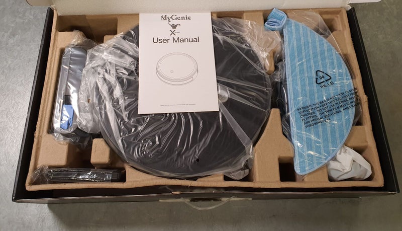 My Genie Wet n Dry Xsonix Robot Vacuum Carousel 2