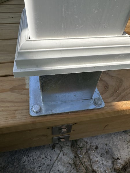 Mary-Closed-Top Privacy PVC Fence Combined (White & Grey Wood) Panel Kit Carousel 8