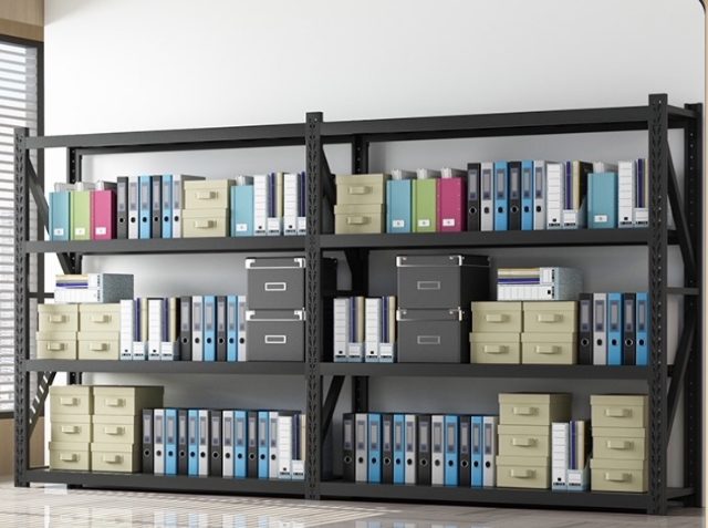 Heavy Duty Shelving unit 4m(L) x0.6m (W) x2m (H) 1600kg capacity @ 200 KG/ level Carousel 2