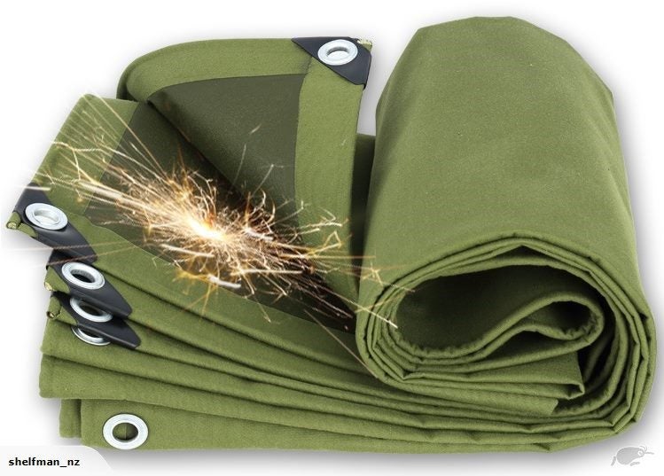 Tarpaulin HeavyDuty 3mx5m 600gsm .7mm thick mold/flame/UV resistant Carousel 1