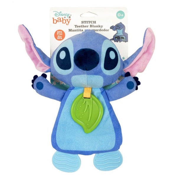 Disney Baby Teether Blanket Comforter: Stitch Carousel 1