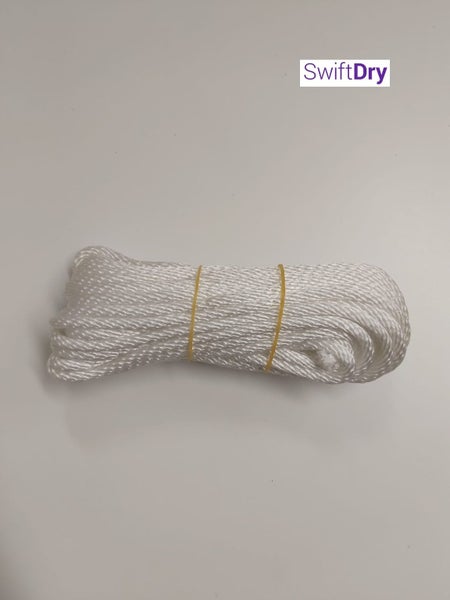 White Replacement Rope - for SwiftDry Pulley Airer Carousel 1