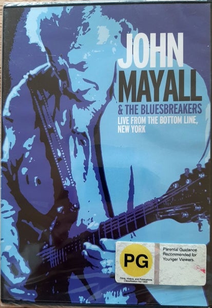 John Mayall & The Bluesbreakers 1990 live concert dvd Carousel 1