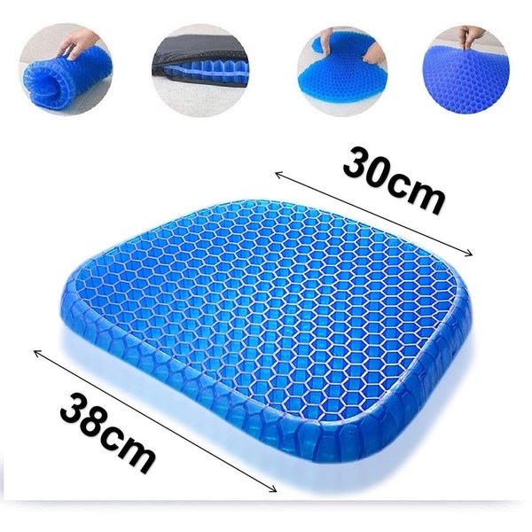 Chair Gel Seat Cushion Cool Gel Cushion with Seat Cover Carousel 1