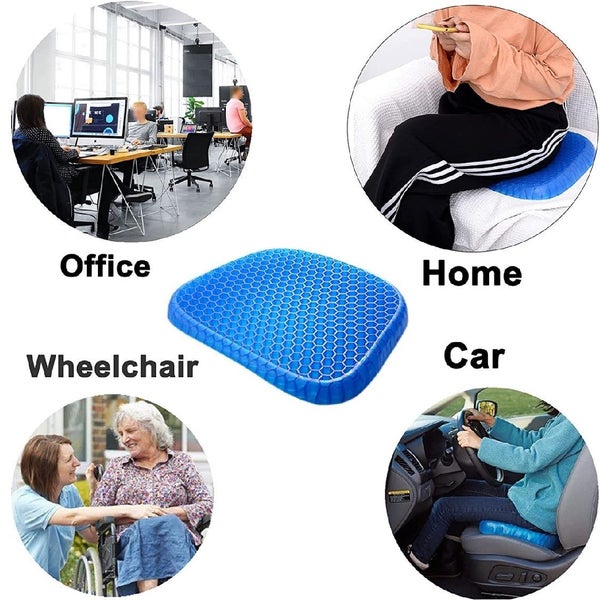 Chair Gel Seat Cushion Cool Gel Cushion with Seat Cover Carousel 6