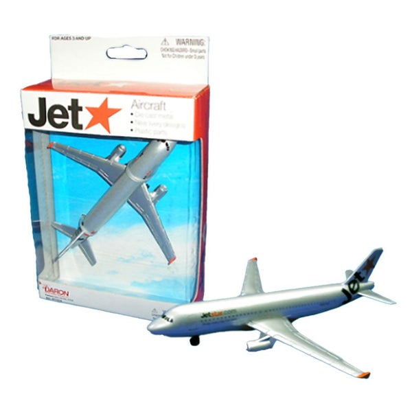 Realtoy Jetstar A320 Single Plane Aircraft Model Carousel 1