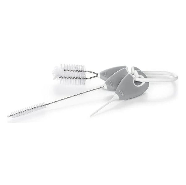 OXO Tot: Straw & Sippy Cup - Top Cleaning Set (Grey) Carousel 2