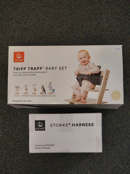 STOKKE Tripp Trapp Babyset Natural and Harness Bundle only Carousel 2
