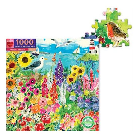 eeBoo: 1000pce Puzzle, Seagull Garden Rtg Carousel 1
