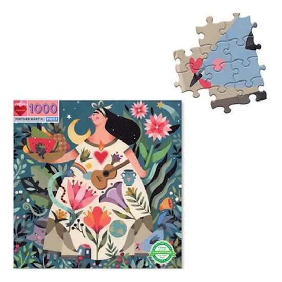 eeBoo: 1000pce Puzzle, Mother Earth Carousel 1