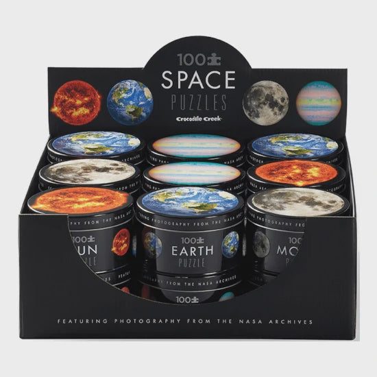 Croc Creek Tin Puzzle, NASA, 100pcs Asst Carousel 1