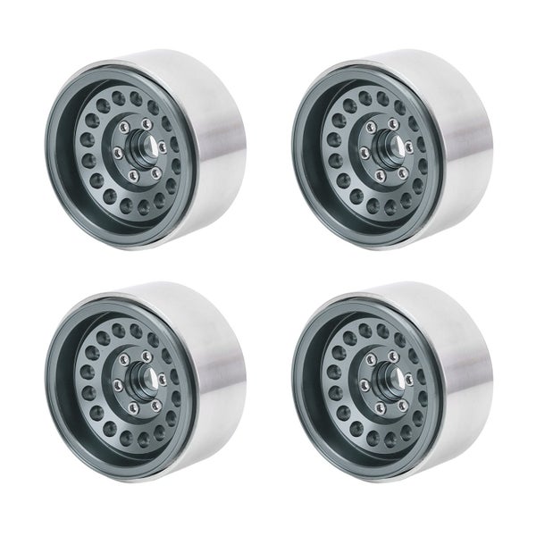 1/10 rc crawler wheel hub 4 Pcs 1/10 RC Crawler Wheel Hub Aluminum Alloy Carousel 8